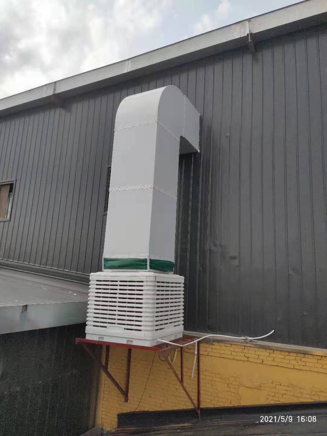 夏季工厂降温送风系统 五金厂降温 五金厂排风散热系统